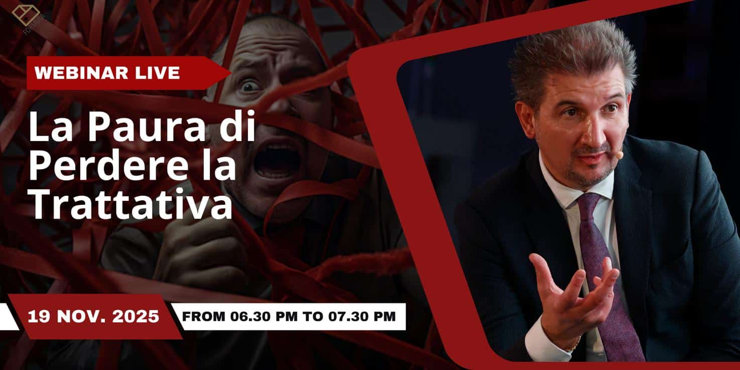 la paura di perdere la trattativa – 01