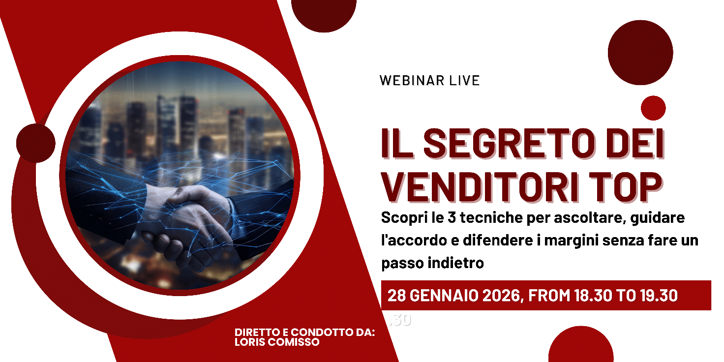 IL SEGRETO DEI VENDITORI TOP – 05